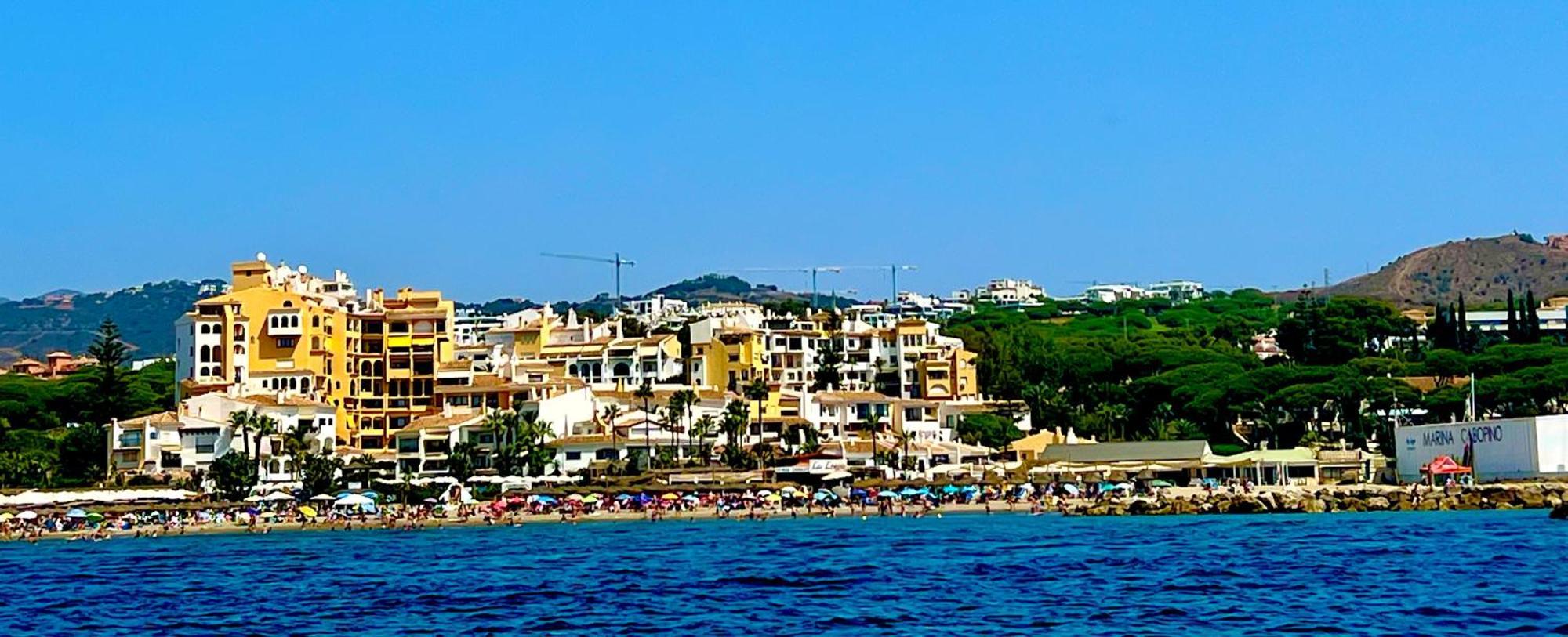 Espectacular Hogar En La Playa Marbella Apartment Bagian luar foto